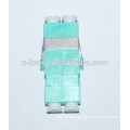 Aqua Color OM3 LC Fiber Optic Adapter